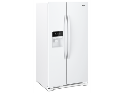 Whirlpool Réfrigérateur 24,5 pi³ côte-à-côte blanc WRS325SDHW