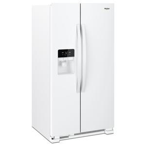 Whirlpool Réfrigérateur 24,5 pi³ côte-à-côte blanc WRS325SDHW