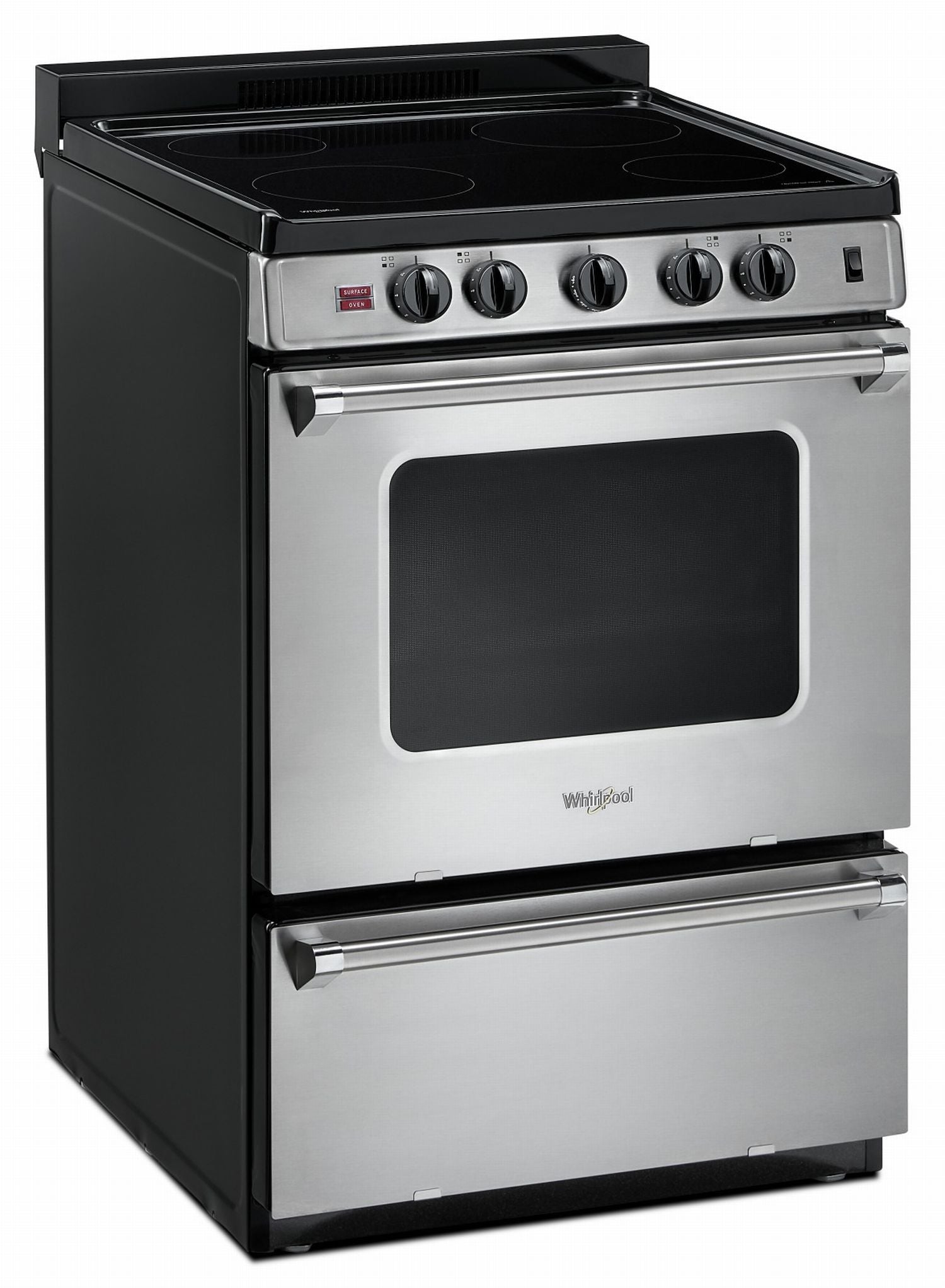 Whirlpool Stainless Steel Freestanding Electric Range (2.96 Cu. Ft.) - YWFE50M4HS