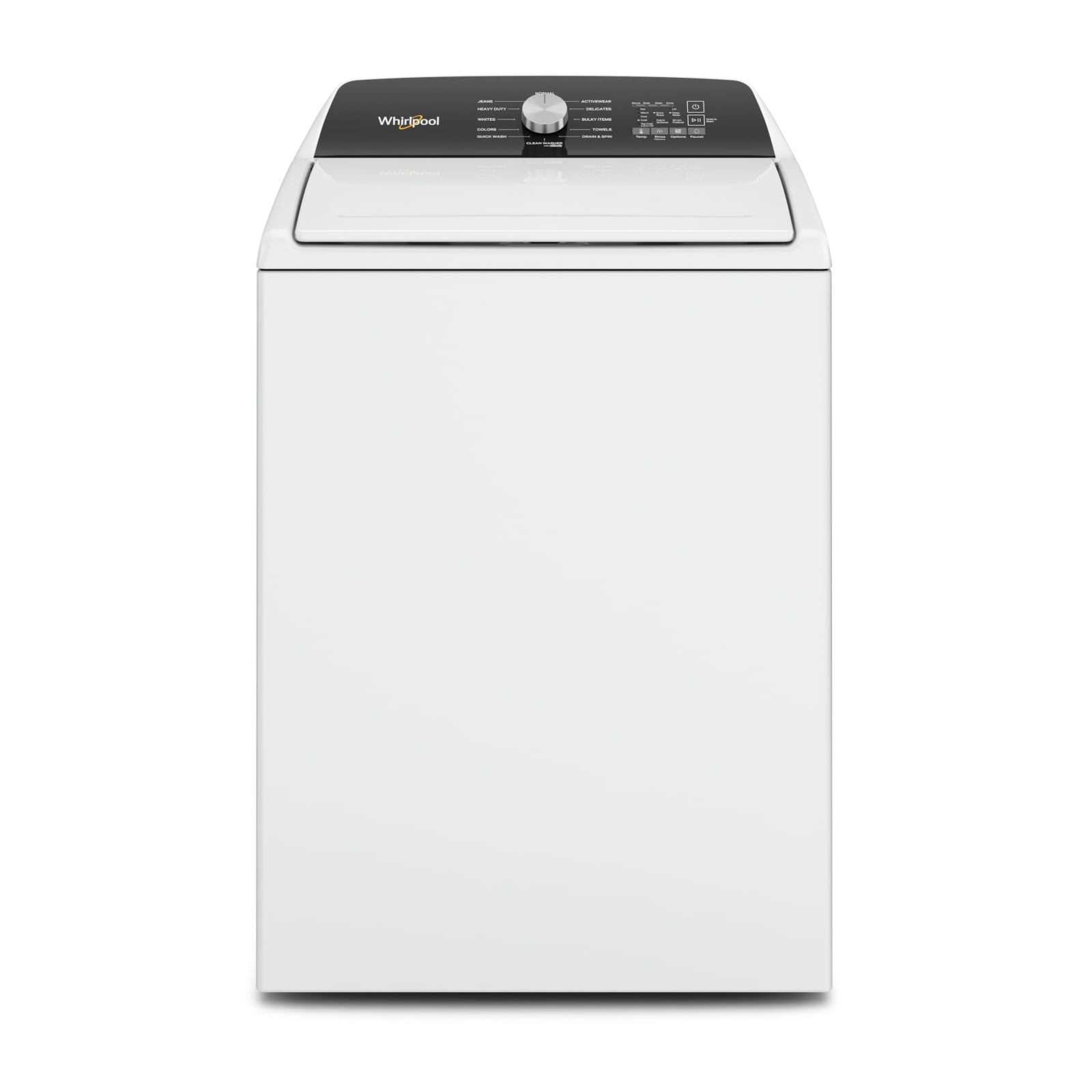 Whirlpool White Top Load Washer with Built-In Faucet (5.2 Cu.Ft.) - WTW5015LW