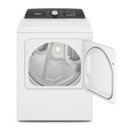 Whirlpool White Electric Steam Dryer with Moisture Sensing (7.0 Cu.Ft.) - YWED5050LW
