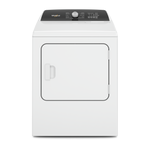 Whirlpool White Electric Steam Dryer with Moisture Sensing (7.0 Cu.Ft.) - YWED5050LW