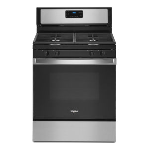 Whirlpool Cuisinière au gaz 5,0 pi³ acier inoxydable WFG515S0JS