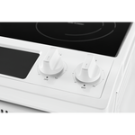 Whirlpool White Electric Range with Frozen Bake Technology (4.8 Cu.Ft) - YWEE515S0LW