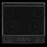 Whirlpool Black Electric Range with Frozen Bake Technology (4.8 Cu.Ft) - YWEE515S0LB