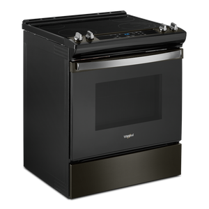 Whirlpool Cuisinière électrique 4,8 pi³ avec technologie Frozen BakeMC acier inoxydable noir YWEE515S0LV