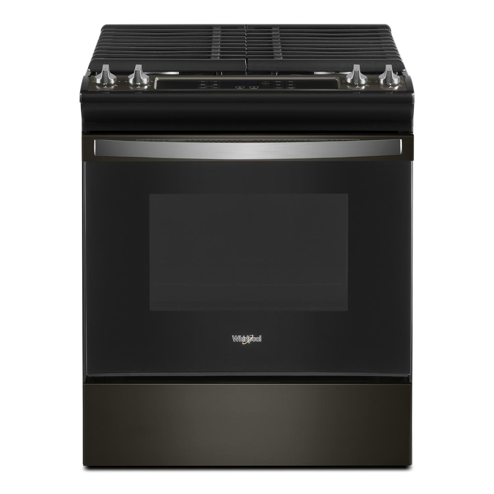 Whirlpool Black Stainless Gas Range Frozen Bake™ Technology (5.0 Cu.Ft) - WEG515S0LV