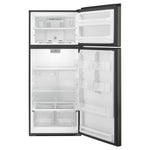 Whirlpool 28" 18 Cu. Ft. Black Stainless Top-Freezer Refrigerator - WRT518SZKV