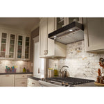 Whirlpool Black Glass 30" 350 CFM Under-the-Cabinet Range Hood with Boost Function - WVU57UC0FS
