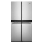 Whirlpool Fingerprint Resistant Metallic Steel French 4 Door Refrigerator (19.4 cu.ft.) - WRQA59CNKZ