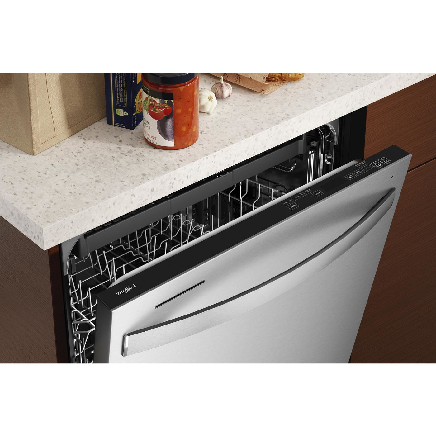 Whirlpool 24" Fingerprint Resistant Stainless Steel Dishwasher with 3rd Rack (47 dBA) - WDT750SAKZ