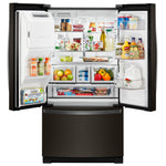 Whirlpool Black Stainless French Door Refrigerator (27 Cu. Ft.) - WRF757SDHV
