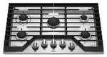 Whirlpool Stainless Steel Gas Cooktop - WCG77US0HS