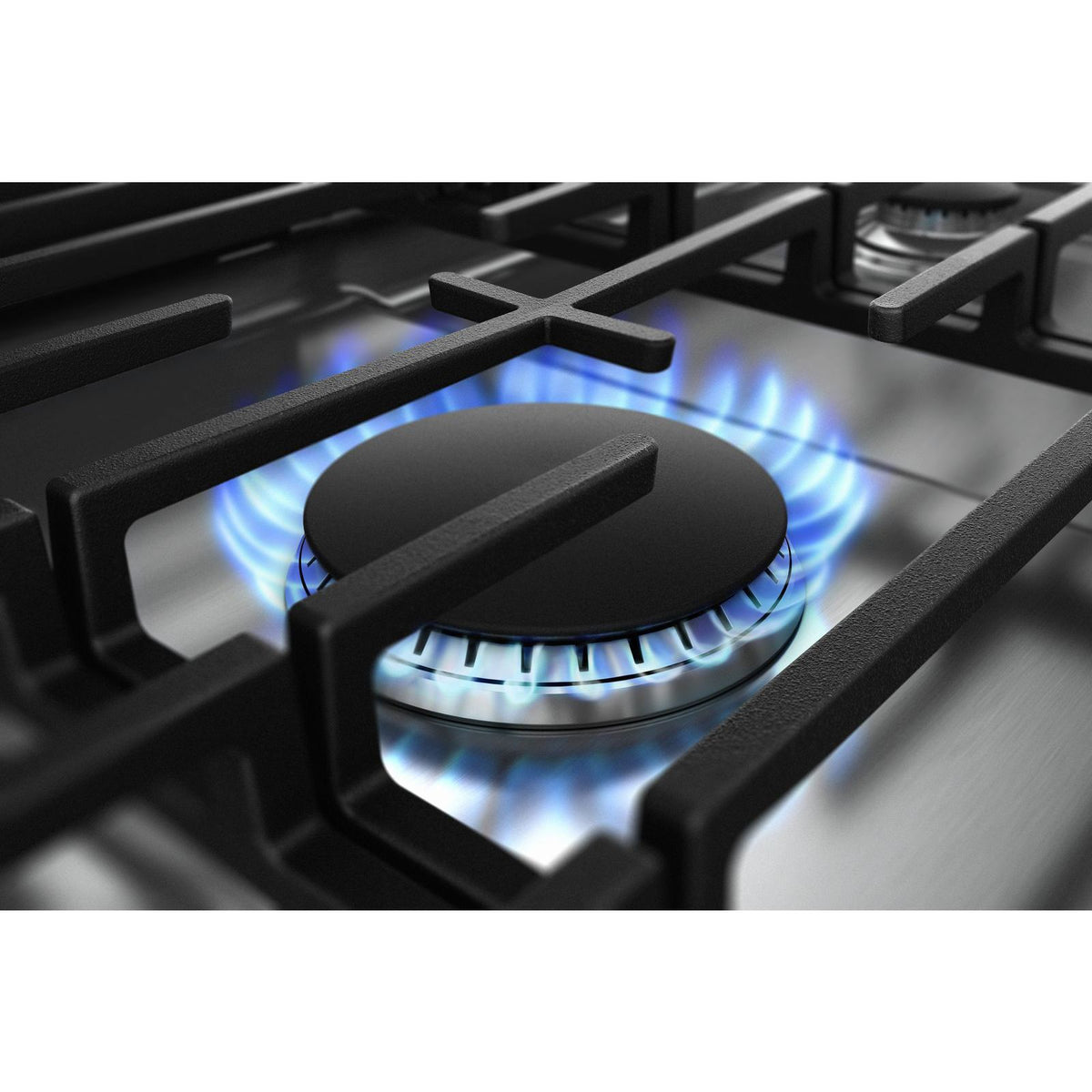 Whirlpool Stainless Steel 36" Gas Cooktop - WCG97US6HS