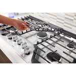Whirlpool Stainless Steel 36" Gas Cooktop - WCG97US6HS