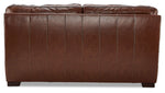 Stampede Leather Loveseat - Cognac