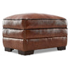 Stampede Tabouret en cuir - cognac