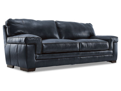 Stampede Sofa en cuir – cobalt