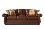 Laird Sofa - Brown Cherry