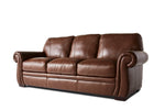 Laird Sofa - Brown Cherry