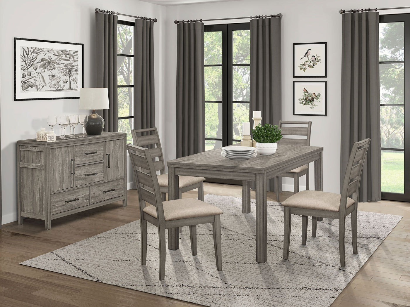 Bainbridge Dining Chair - Weathered Grey