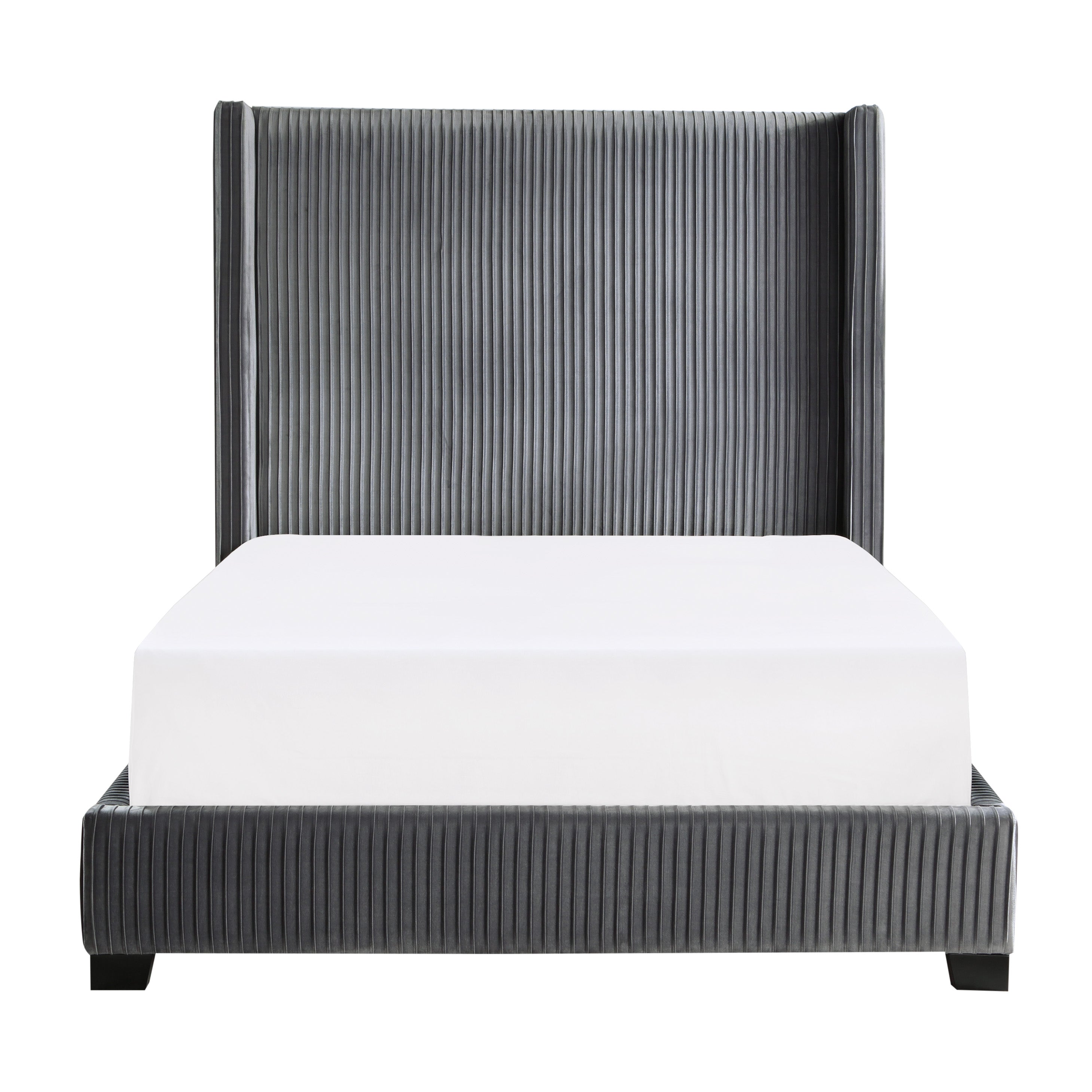 Glenbury 3-Piece Queen Bed - Dark Grey