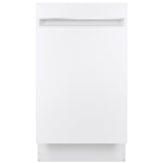 GE Profile Series White 18" Dishwasher- PDT145SGLWW