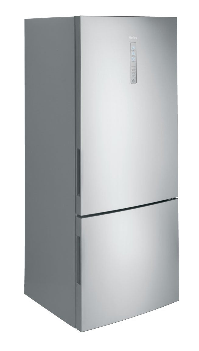 Haier 27.75" 15 Cu. Ft. Stainless Steel Bottom-Freezer Refrigerator - HRB15N3BGS