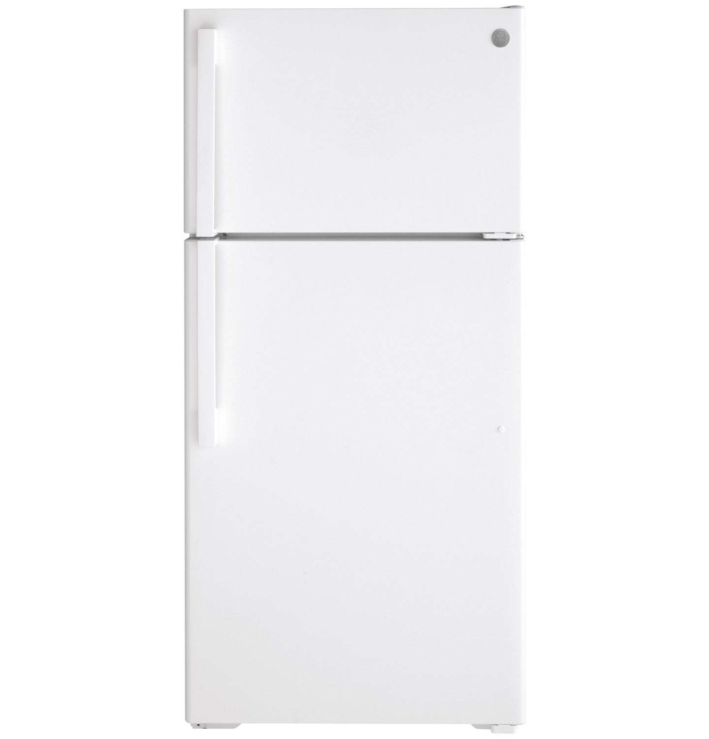 GE 28" 15.6 Cu. Ft. White Top-Freezer Refrigerator - GTE16DTNRWW