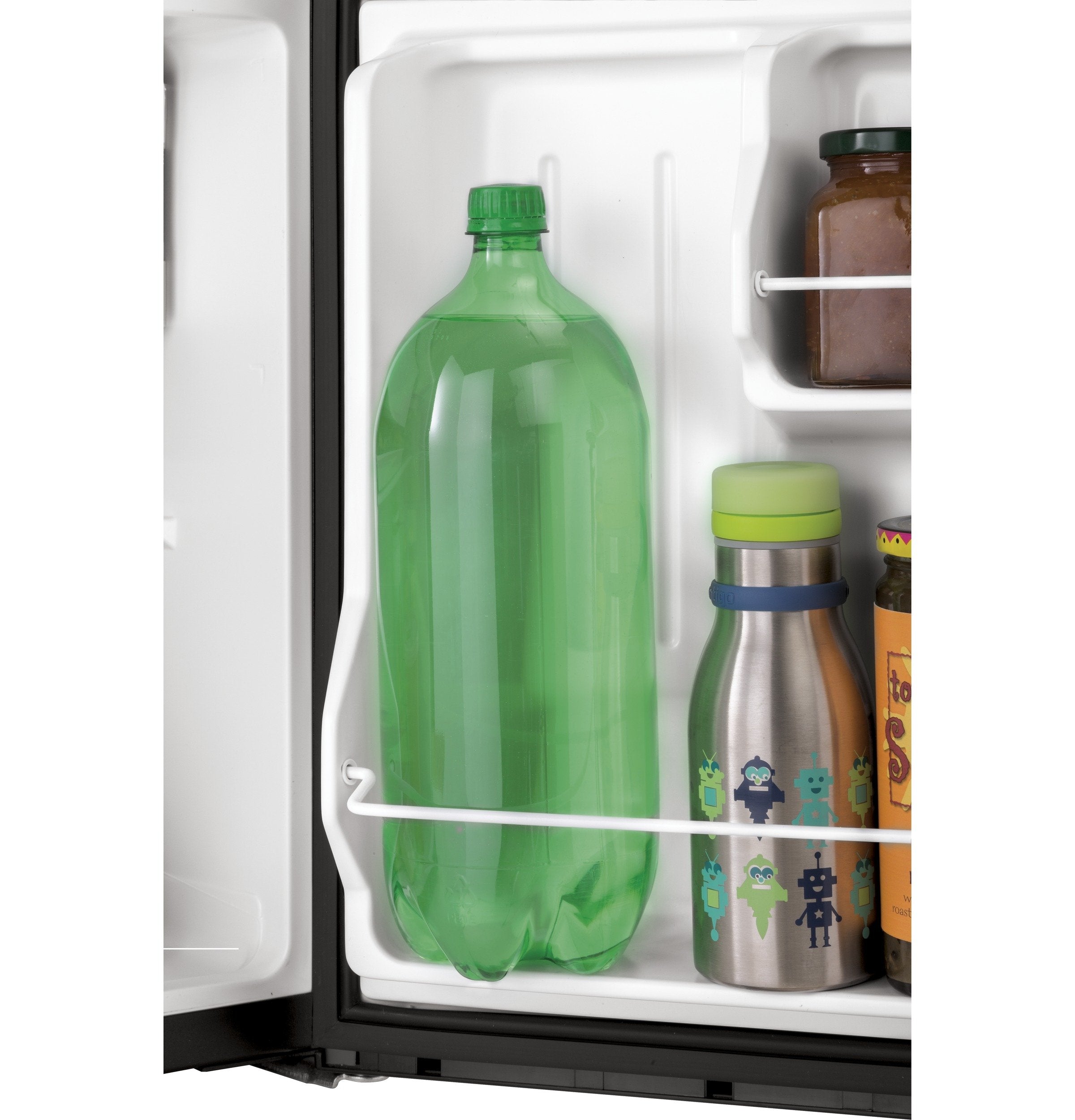 Haier Black Compact Refrigerator (1.7 Cu. Ft.) - HC17SF15RB