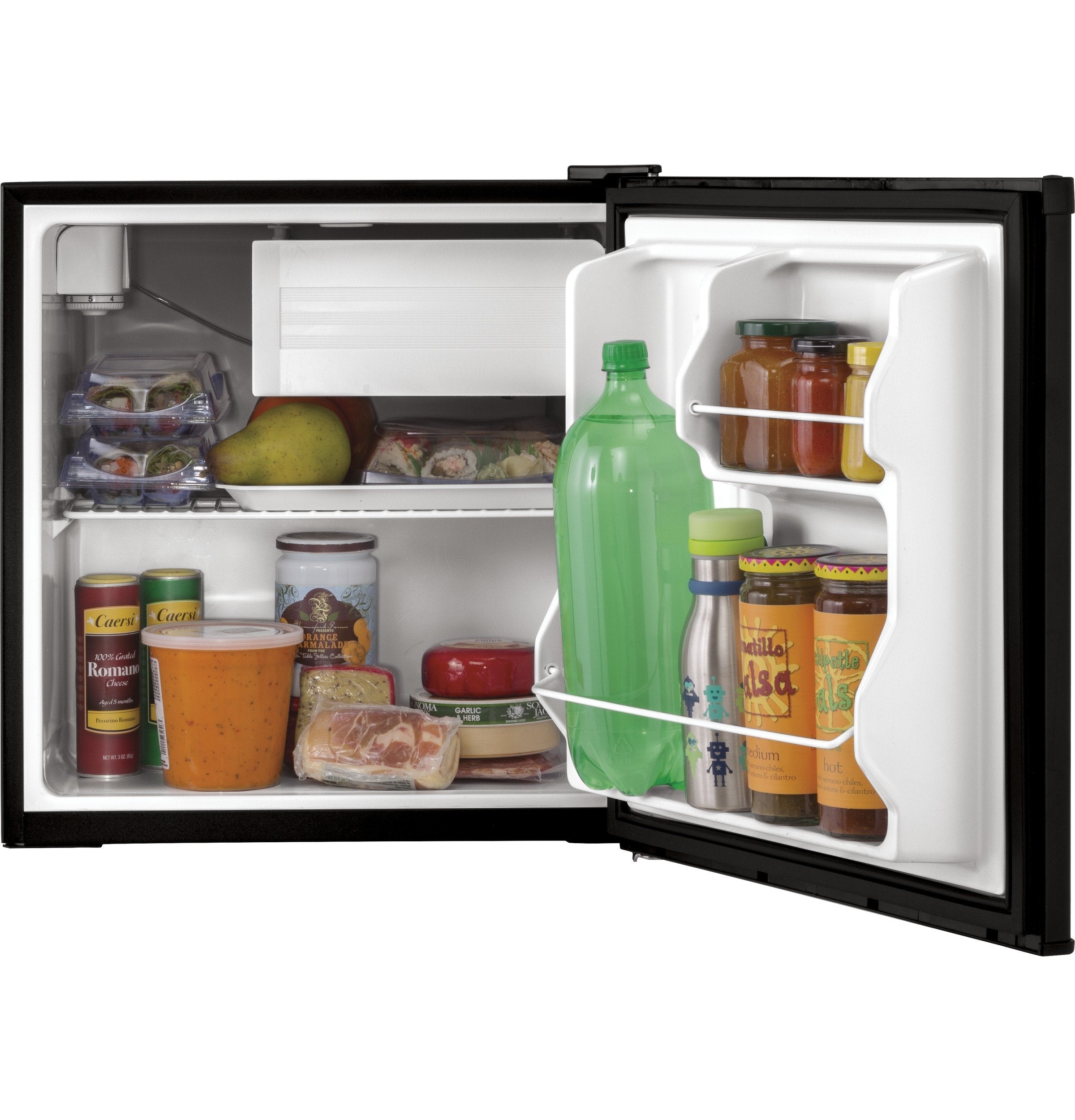 Haier Black Compact Refrigerator (1.7 Cu. Ft.) - HC17SF15RB