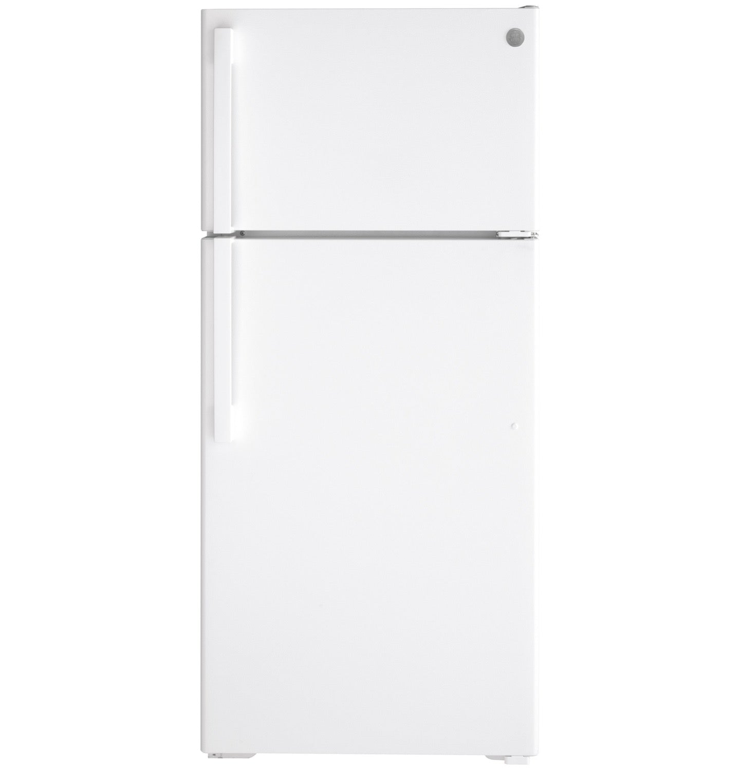 GE 28" 16.6 Cu. Ft. White Top-Freezer Refrigerator - GTE17GTNRWW