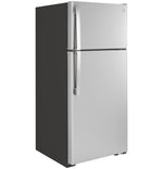 GE 28" 16.6 Cu. Ft. Stainless Steel Top-Freezer Refrigerator - GTE17GSNRSS