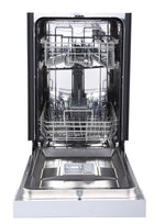 GE White 18" Built-In Dishwasher - GBF180SGMWW