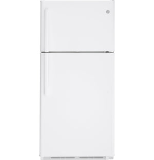 GE Réfrigérateur 18,0 pi³ avec congélateur en haut blanc GTS18FTLKWW