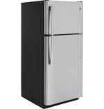 GE 29.75" 18 Cu. Ft. Stainless Steel Top-Freezer Refrigerator - GTS18FSLKSS