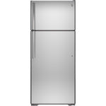 GE 29.75" 18 Cu. Ft. Stainless Steel Top-Freezer Refrigerator - GTS18FSLKSS
