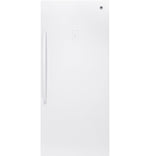GE White Frost Free Upright Freezer (21.3 Cu. Ft.) - FUF21SMRWW