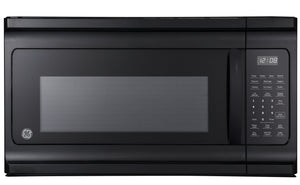 GE Four à micro-ondes avec hotte intégrée 1,6 pi³ noir JVM2160DMBB