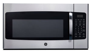 GE Four micro-ondes avec hotte intégrée 1,6 pi³ inox JVM2165SMSS