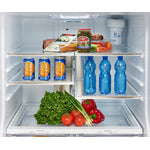 GE Profile Series White French Door Refrigerator (20.8 Cu. Ft) - PNE21NGLKWW