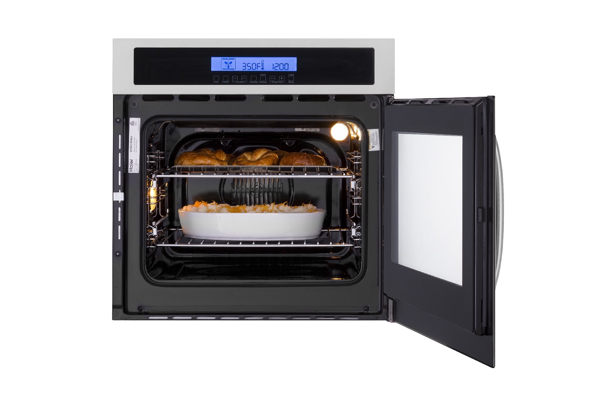 Haier Stainless Steel 24" Convection Wall Oven - HCW225RAES
