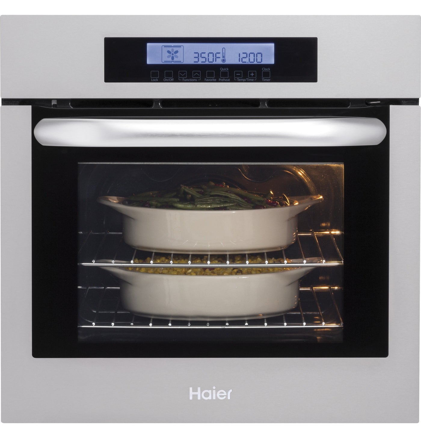 Haier Stainless Steel 24" Convection Wall Oven - HCW2360AES