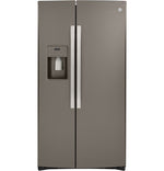 GE Slate Side-By-Side Refrigerator (25.1 Cu.Ft) - GSS25IMNES