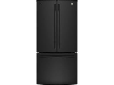 GE Profile Réfrigérateur 24,8 pi³ porte à 2 battants noir PNE25NGLKBB