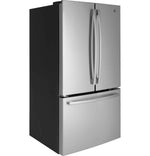 GE 35.75" 26.7 Cu. Ft. Fingerprint Resistant Stainlees Steel French Door Refrigerator - GNE27JYMFS