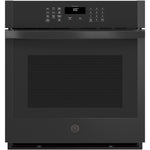 GE Black Single Wall Oven (4.3 Cu.Ft) - JKS3000DNBB