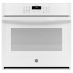 GE White Single Wall Oven (5.0 Cu.Ft.) - JTS3000DNWW