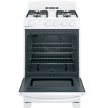 GE 24" White Freestanding Gas Range (2.9 Cu. Ft.) - JCGAS300DMWW