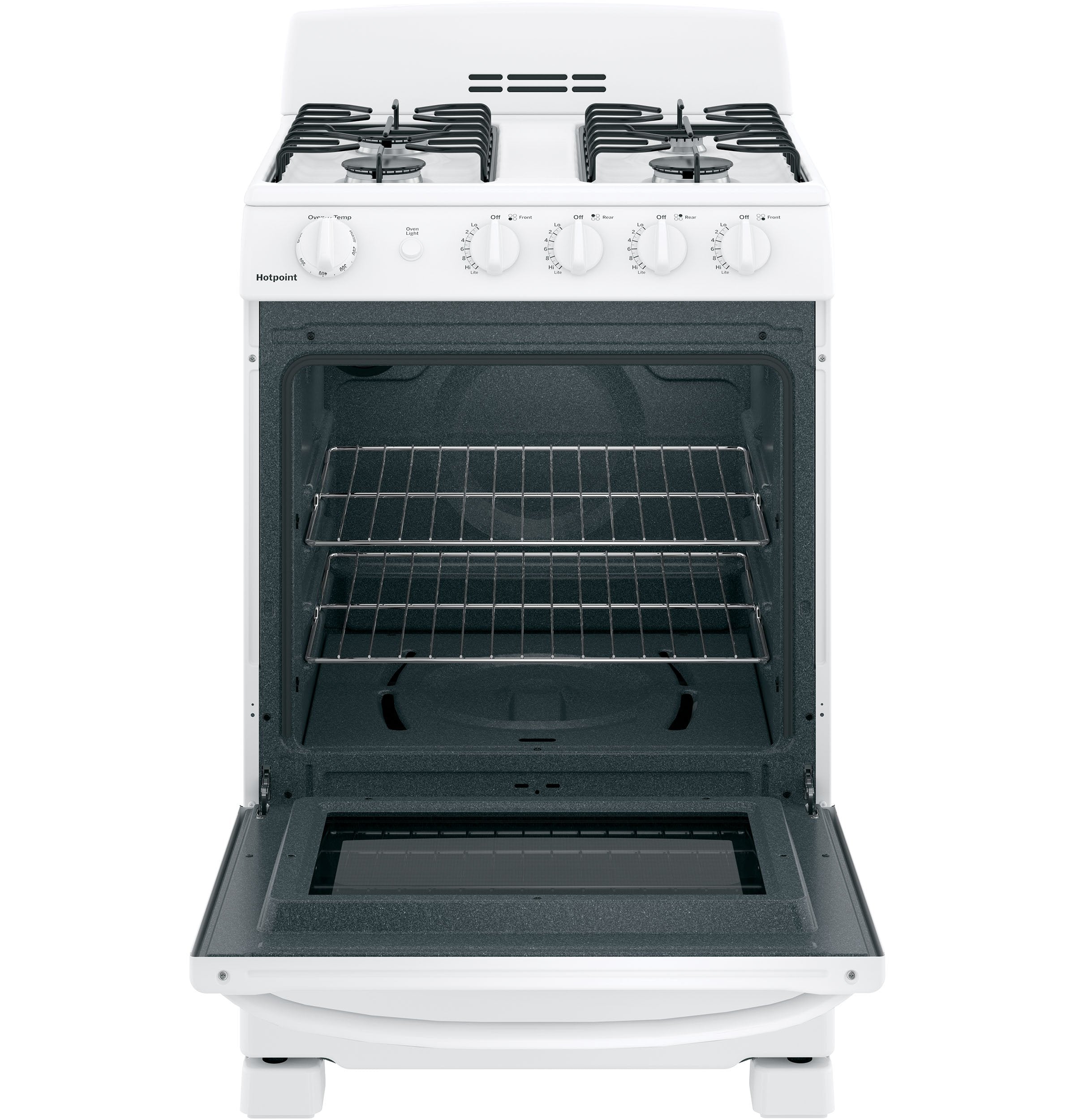 GE 24" White Freestanding Gas Range (2.9 Cu. Ft.) - JCGAS300DMWW